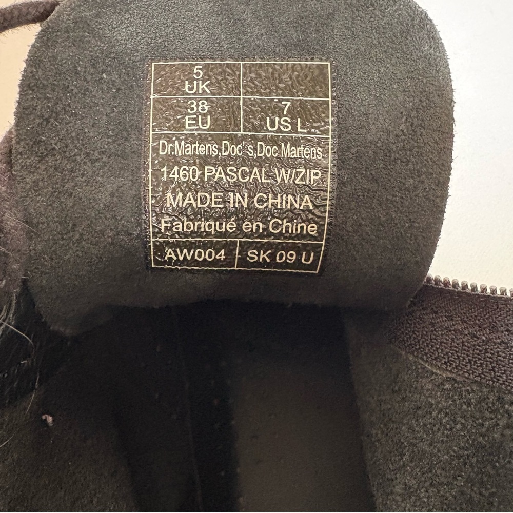 Doc Martens Pascal Zipper Boots - Picture 10 of 10